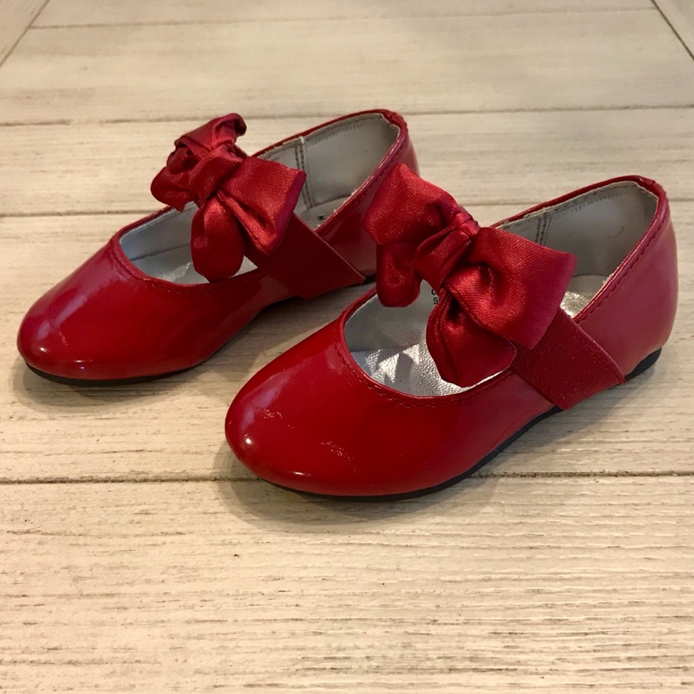 Patent Leather Red Mary Janes